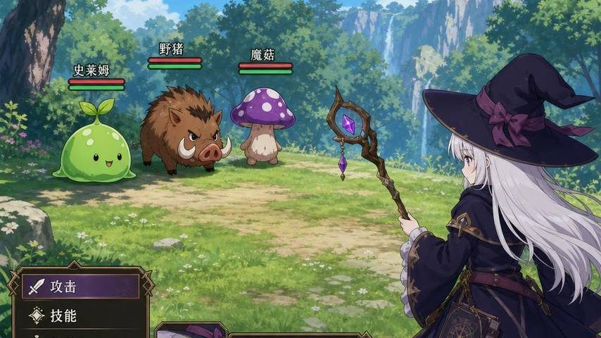 魔女秘药 立绘更新 玩法截图 6