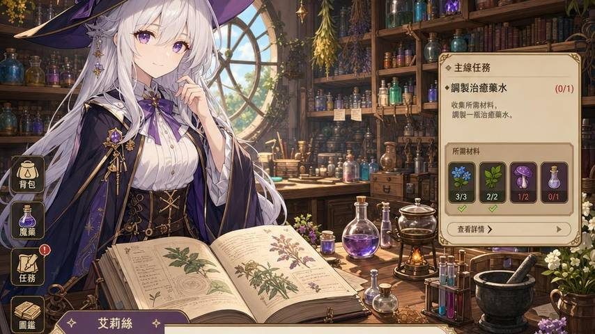 魔女秘药 玩法展示 玩法截图 1
