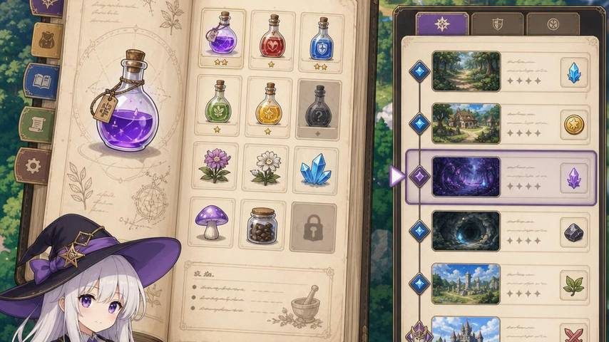 魔女秘药 版本更新 玩法截图 5